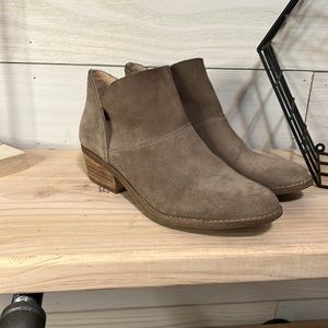 Suede Booties